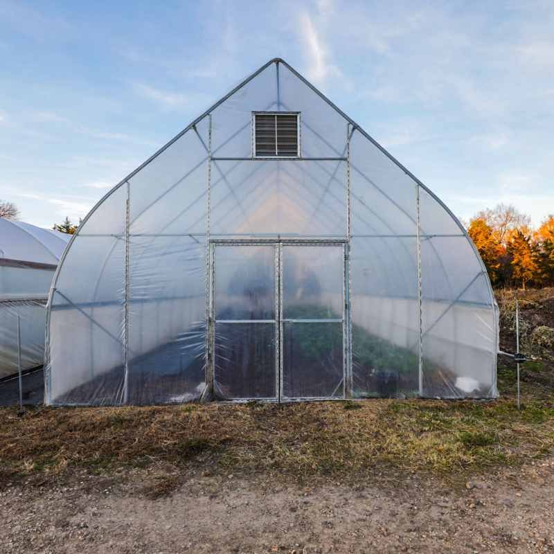building a greenhouse