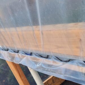 greenhouse pvc coated spring wire & lock channel bundle