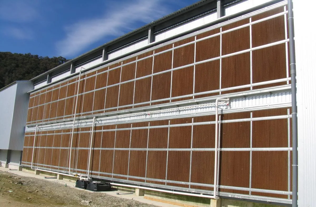 Evaporative Cooling Pads Coated
