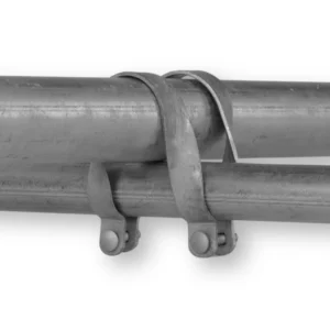 Greenhouse Cross Connectors - Galvanized Steel 2" x 1.375"