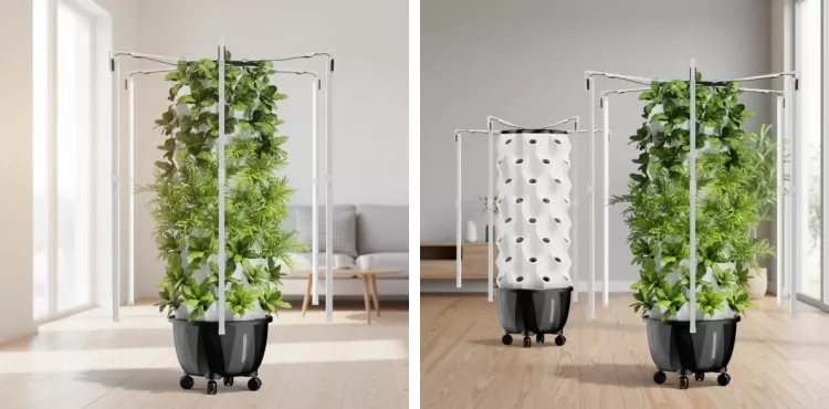 hydroponic pineapple tower (4)