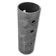 2in shaft connector (galvanized steel)